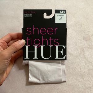 🩰 NWT Hue balletcore sheer pink tights